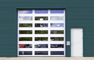RD - Aluminum glass sectional door