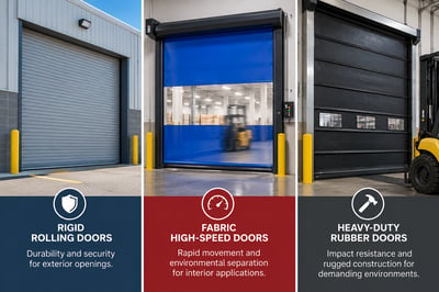RD Different types of high-performance doors