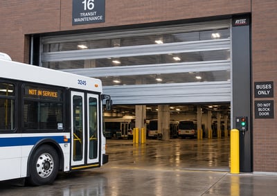 RD High performance door for transportation