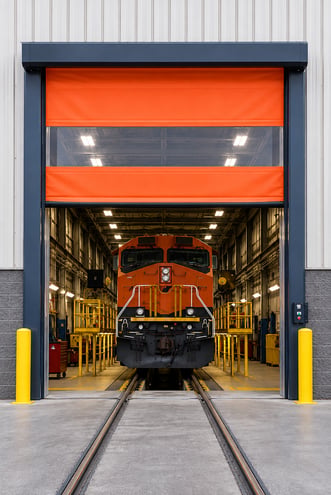 RD High speed door for rail