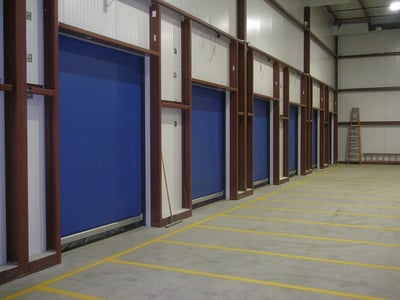 RD High speed doors for food and beverage operations