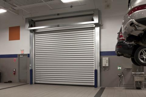 Spiral High-Speed, High-Performance Door - Rytec